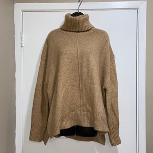 H&M Turtle Neck Sweater | Tan | M